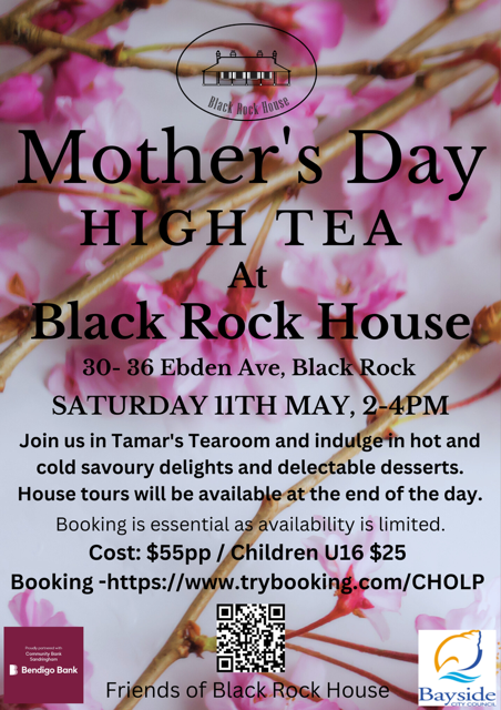 Mother's Day Tea at Black Rock House